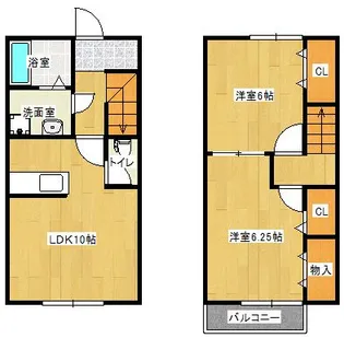 Harbest壱番館の間取り