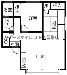 プロヴァンスⅡ【1階】の間取り