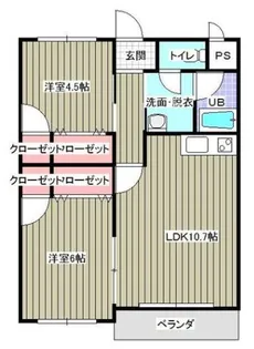 ウイングビル【1階】の間取り