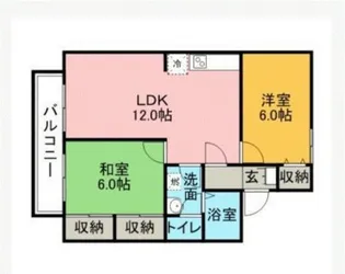 セジュール89【102号室】の間取り