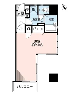 ダイナコート千代県庁口【8階】の間取り