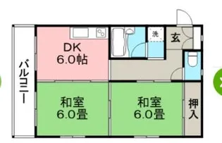 アドバンス参番館【1階】の間取り