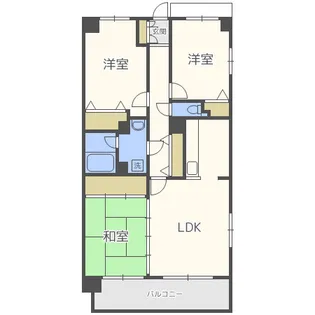 アマール竹下【3階】の間取り