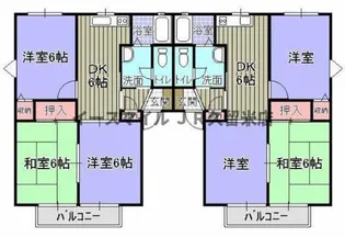 ファミールハイツこもりのB【205号号室】の間取り