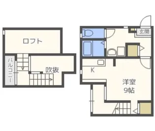グレースハイツ博多駅南【2階】の間取り