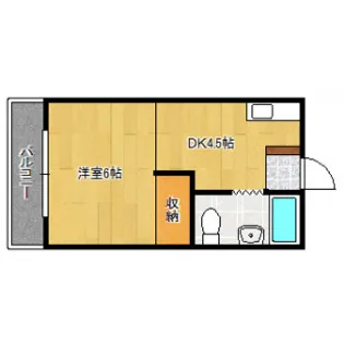 IT本町【3階】の間取り