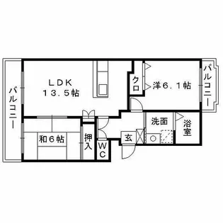 ファミールHIRO【3階】の間取り