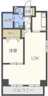 ホワイトピア博多駅南【405●号室】の間取り