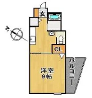 ふれあいハウス【2階】の間取り