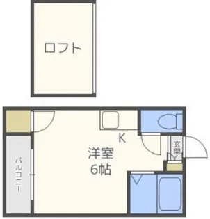 サウザンドヒルズ県庁前【1階】の間取り