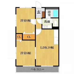 st.Maria Garden Hills(セントマリアガーデンヒルズ)【2階】の間取り