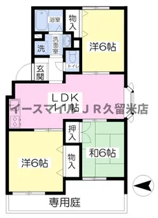 ニュートリヴァンベール【101号室号室】の間取り