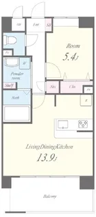 アーバンコート中央町【9階】の間取り