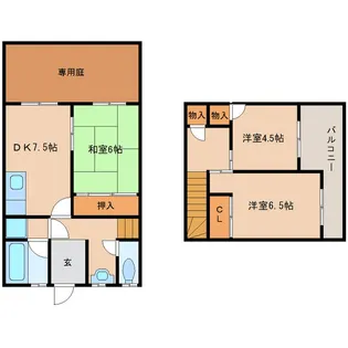 桜ハイツの間取り