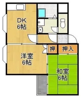 ピアザ5【1階】の間取り