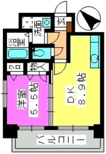 コンフォール博多駅南【12階】の間取り