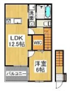 OLAS本山【201号室】の間取り