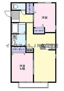 クレシア21【103号室号室】の間取り