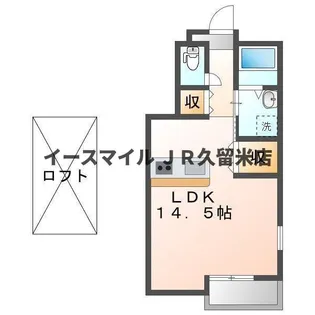 ナトゥラⅠ【205号号室】の間取り
