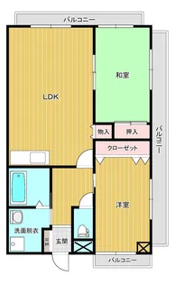 マウンテンヒル五番館【201号室】の間取り