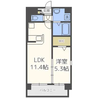 クレメンティア【3階】の間取り