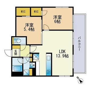 felicidad(フェリシダ)【7階】の間取り