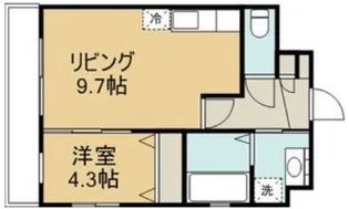 プレディアスタイル博多【6階】の間取り