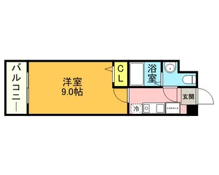 和光レジデンス博多【4階】の間取り