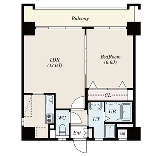 レジデンス東櫛原【3階】の間取り