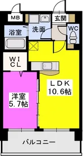 アルティメゾン博多【10階】の間取り