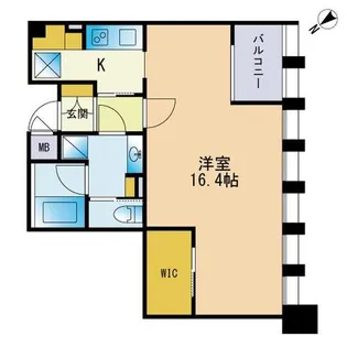 THE APARTMENT HAKATAⅡ【4階】の間取り