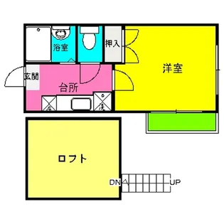 ドゥミール博多駅東Ⅱ【2階】の間取り