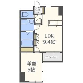 メゾンドばんらい【2階】の間取り