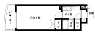リファレンスイーストパーク【10階】の間取り