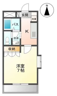 シェラトン【1階】の間取り