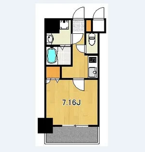 サヴォイ 箱崎セントリシティ【2階】の間取り