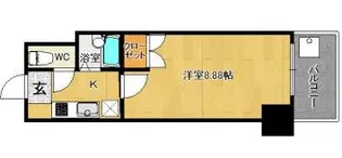 Totsu Residence Hakata East【6階】の間取り