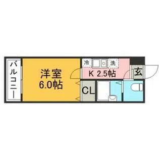 オリエントマンション【1階】の間取り
