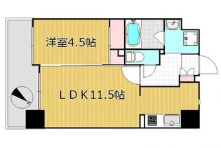 ラ・フルール博多駅南【6階】の間取り