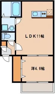 リテラ空港前【3階】の間取り