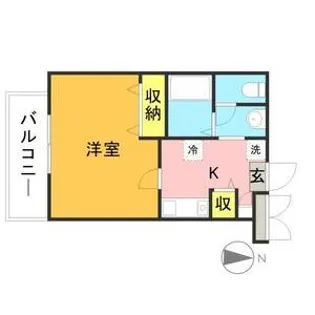 アコール住吉【11階】の間取り