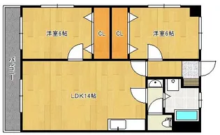 IT国分ビル【1階】の間取り