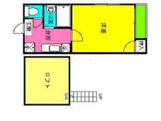 コンパートハウス比恵【2階】の間取り