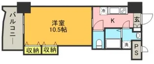 ロイヤル博多駅前【3階】の間取り