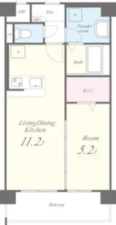 ピュアコットン矢部与【5階】の間取り