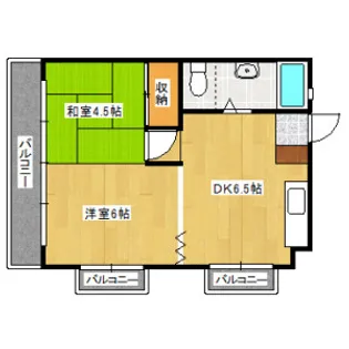 IT本町【501号室】の間取り