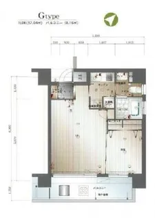 サヴォイバンヤンツリー【6階】の間取り