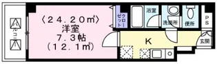 博多パレス【3階】の間取り