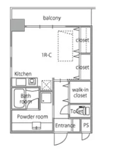 GRAND AI KURUME【4階】の間取り