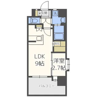 エンクレスト空港通り【5階】の間取り